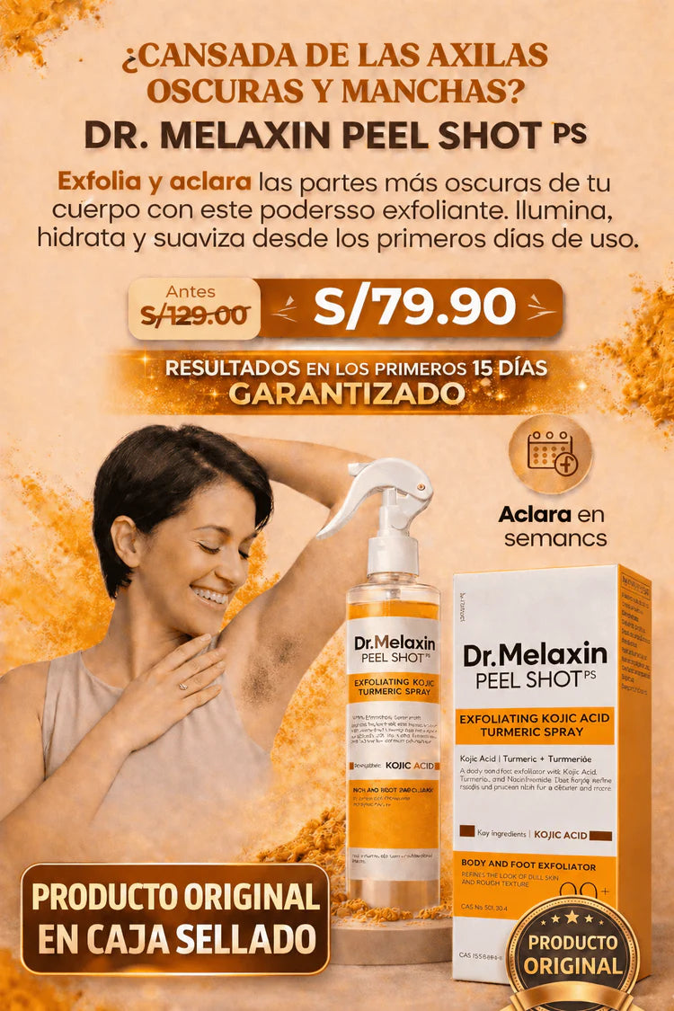 Dr Melaxin - Piel mas Clara y Suave