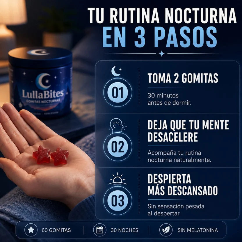 LullaBites™- Gomitas Anti Insomnio