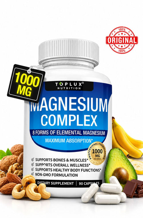 Magnesium Complex – Alivio para el estrés, insomnio y cansancio diario